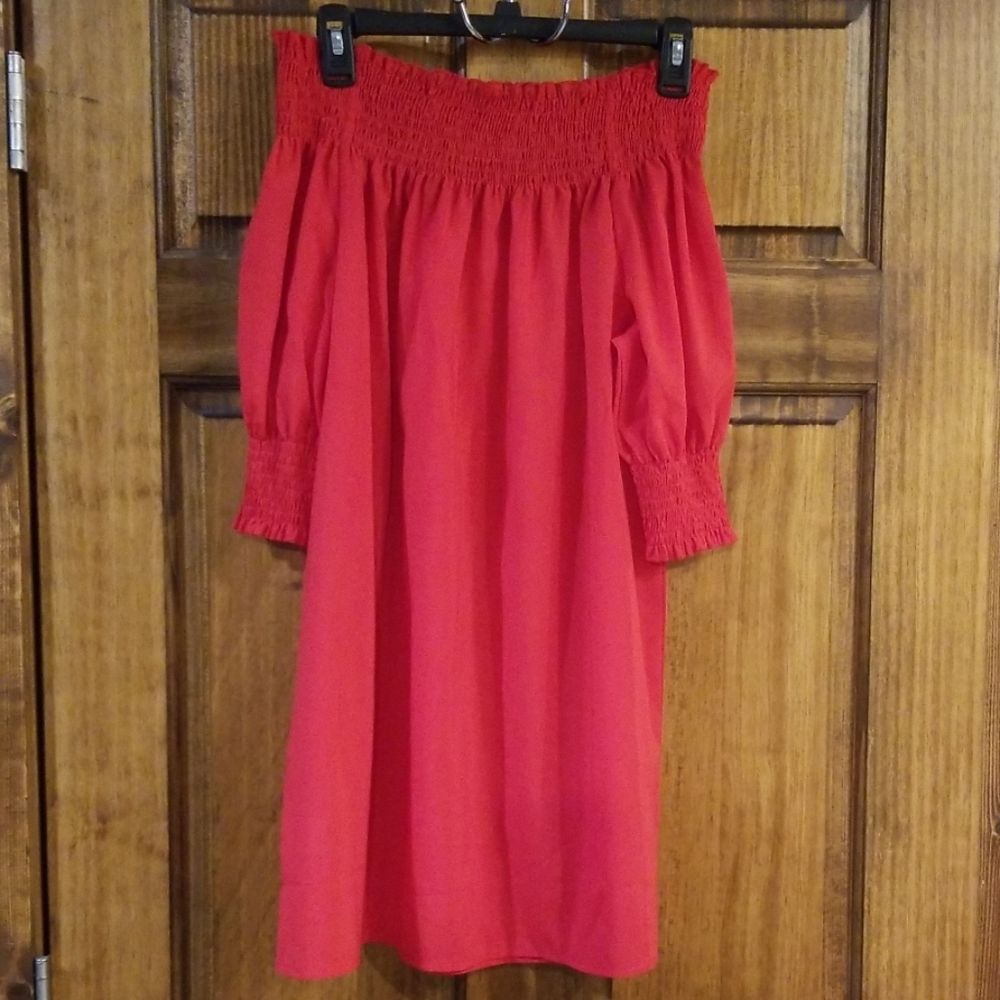 Boutique, off the shoulder dress